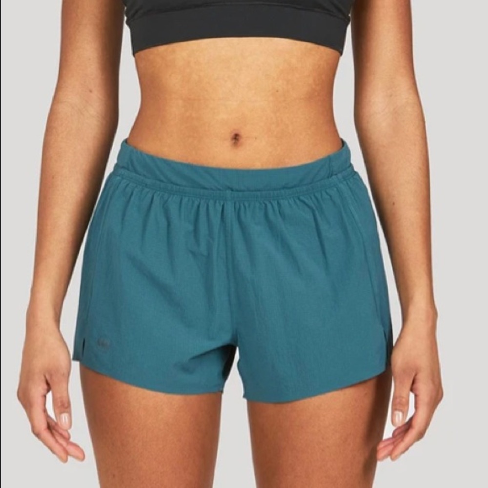 NWT! Janji Women’s 3” AFO-Vent Multi Shorts Jasper Green